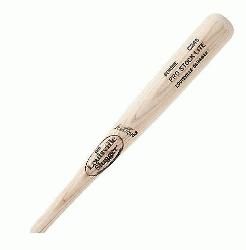 lle Slugger Pro Stock Lite Unfinished Ash Wood Baseball Bat